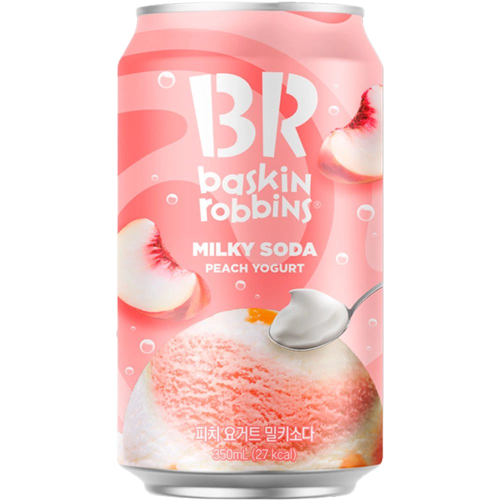 Baskin Robbins Milky Soda Peach Yogurt Flavour - Korea