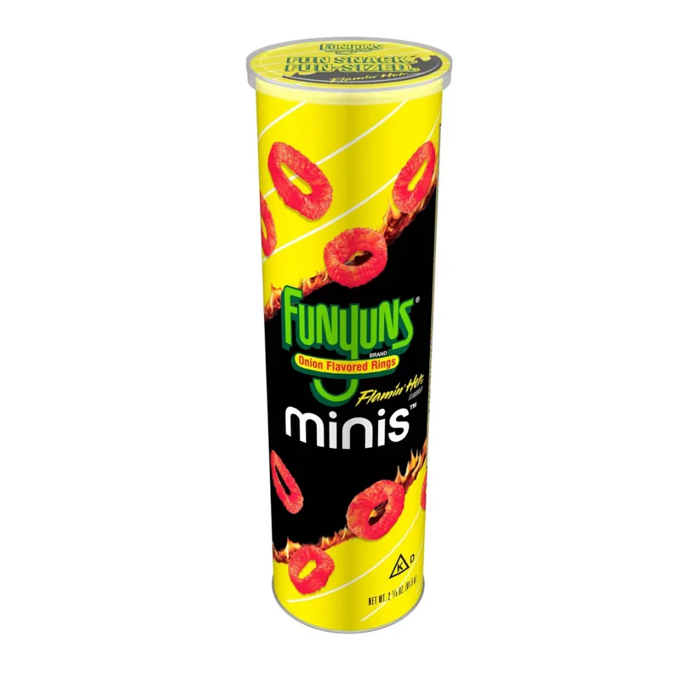 Funyuns Mini's Flaming Onion Flavored Rings - USA