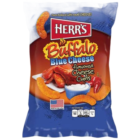 Herrs Buffalo Blue Cheese curls - USA