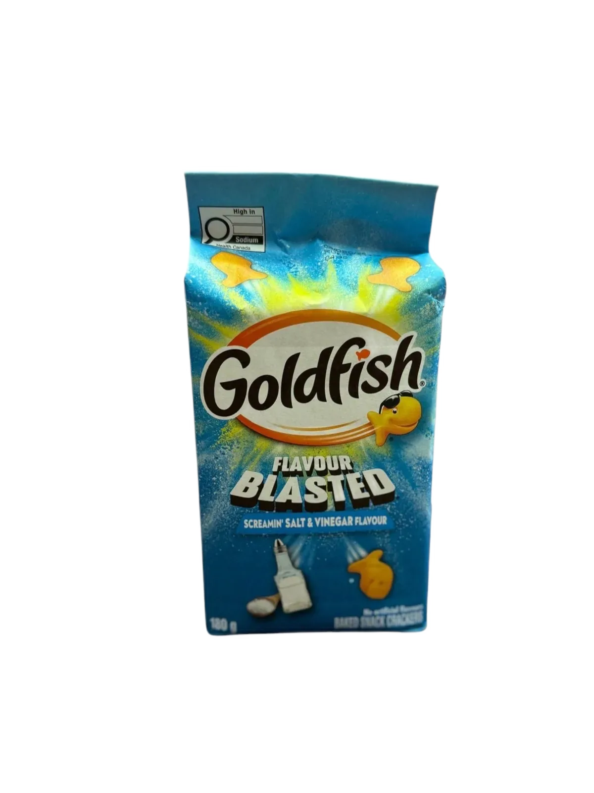 GoldFish Crackers Screaming Salt & Vinegar - Canada 