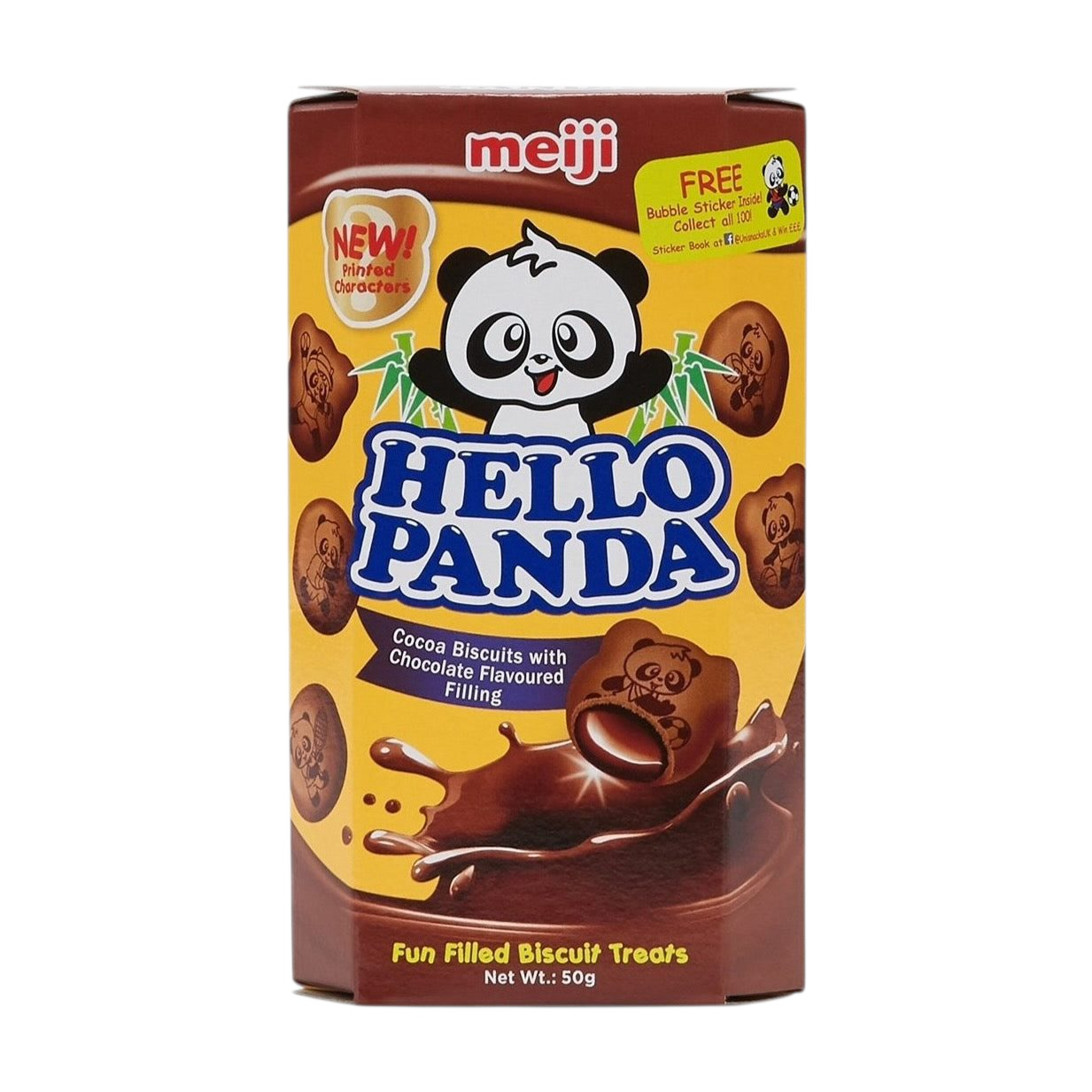 Hello Panda Chocolate Filled Cocoa Biscuits - Japan