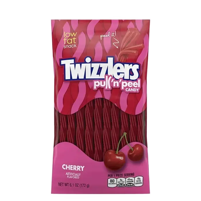 Twizzlers Pull & Peel Cherry Ropes - USA 