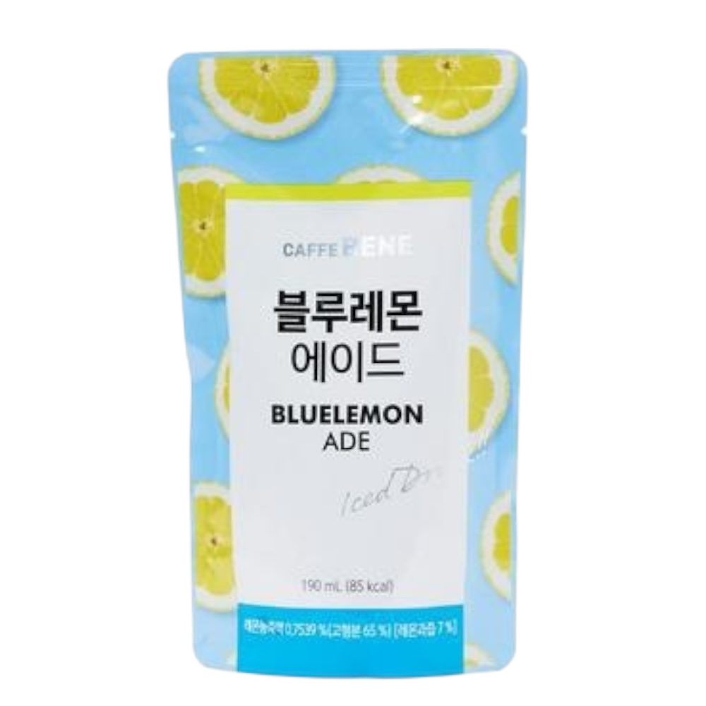 Caffe Bene Blue Lemon Ade - Korea