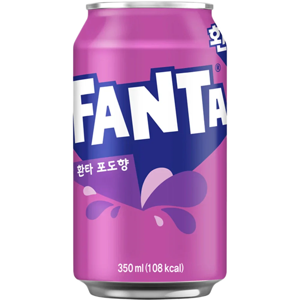 Fanta Grape Favour Soda - Korea