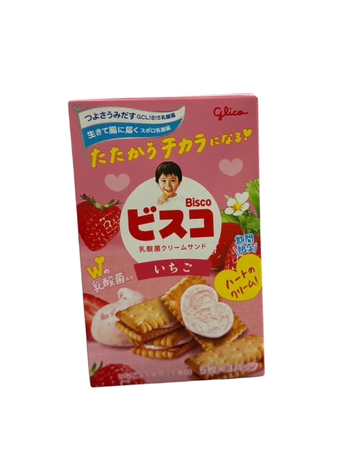 Gilco Bisco Strawberry Cream Biscuits - Japan  