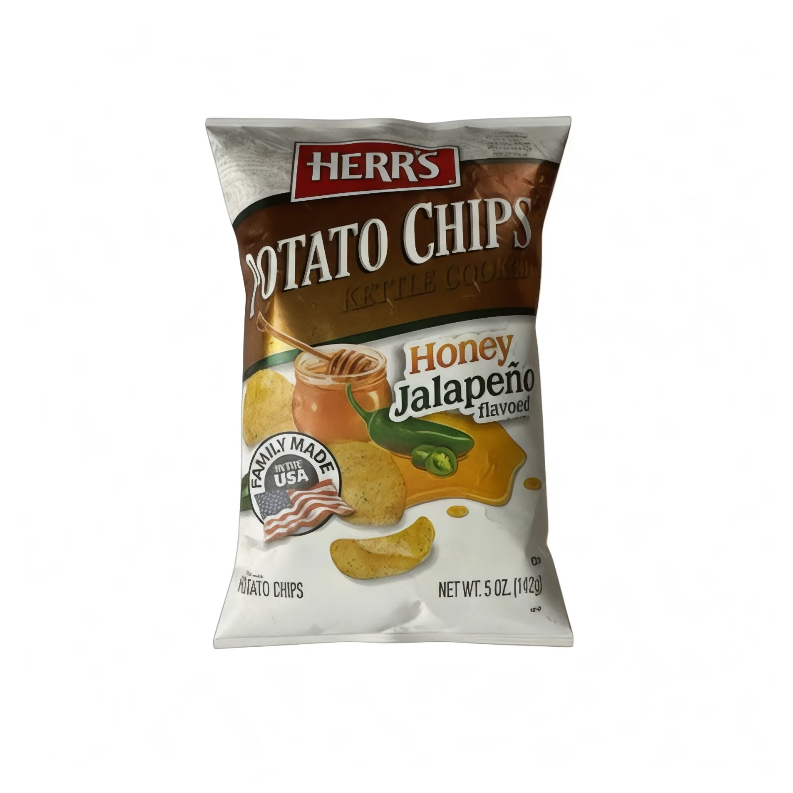 Herrs Potato Chips Honey & Jalapeno - USA