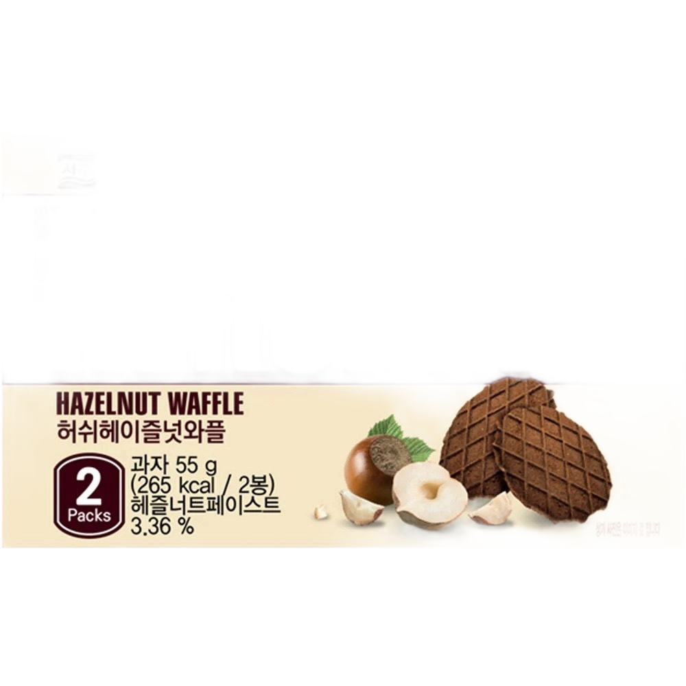 Hershey's Hazelnut Waffle - Korea