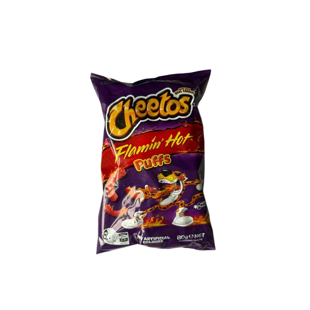 Cheetos Flamin Hot Puffs - Australia