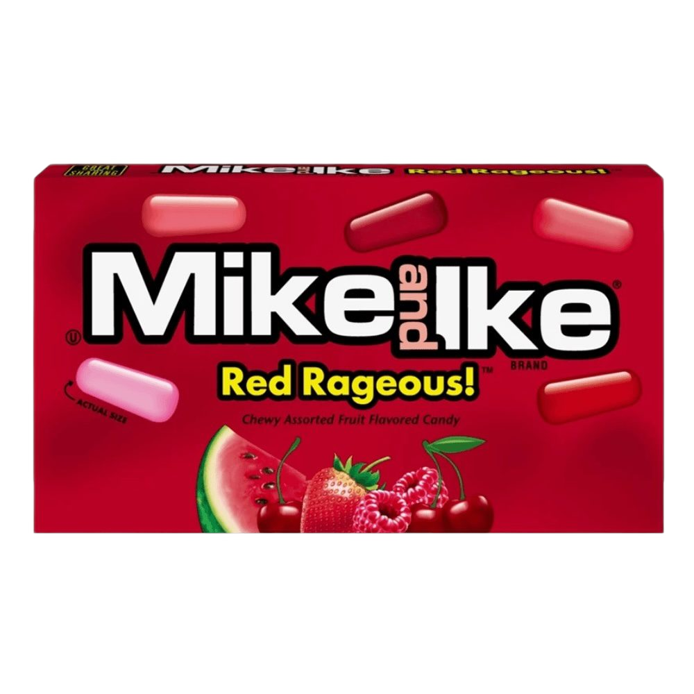 Mike & Ike Red Rageous! Cherry fruity Candy - USA