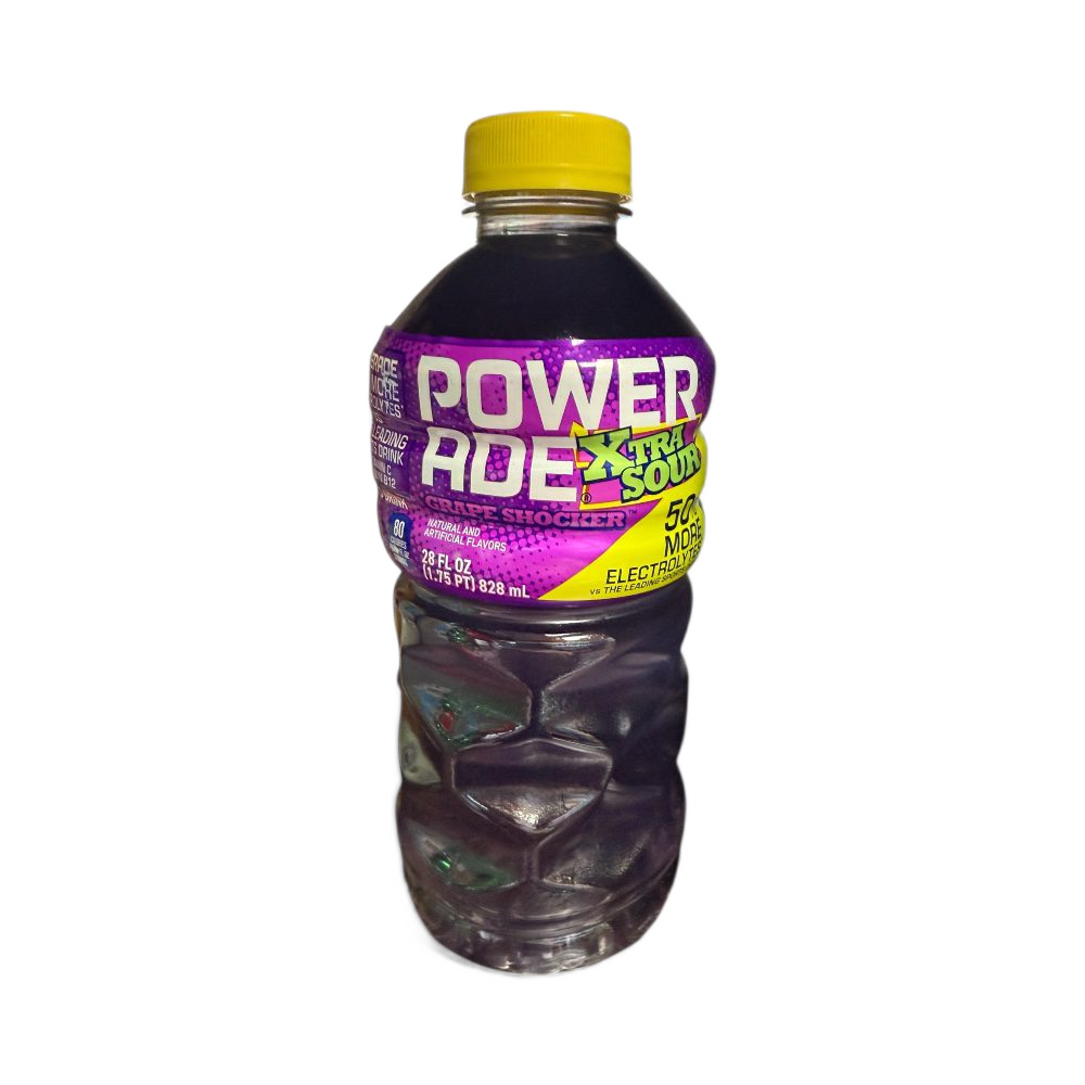 Powerade Grape Shocker Xtra Sour USA