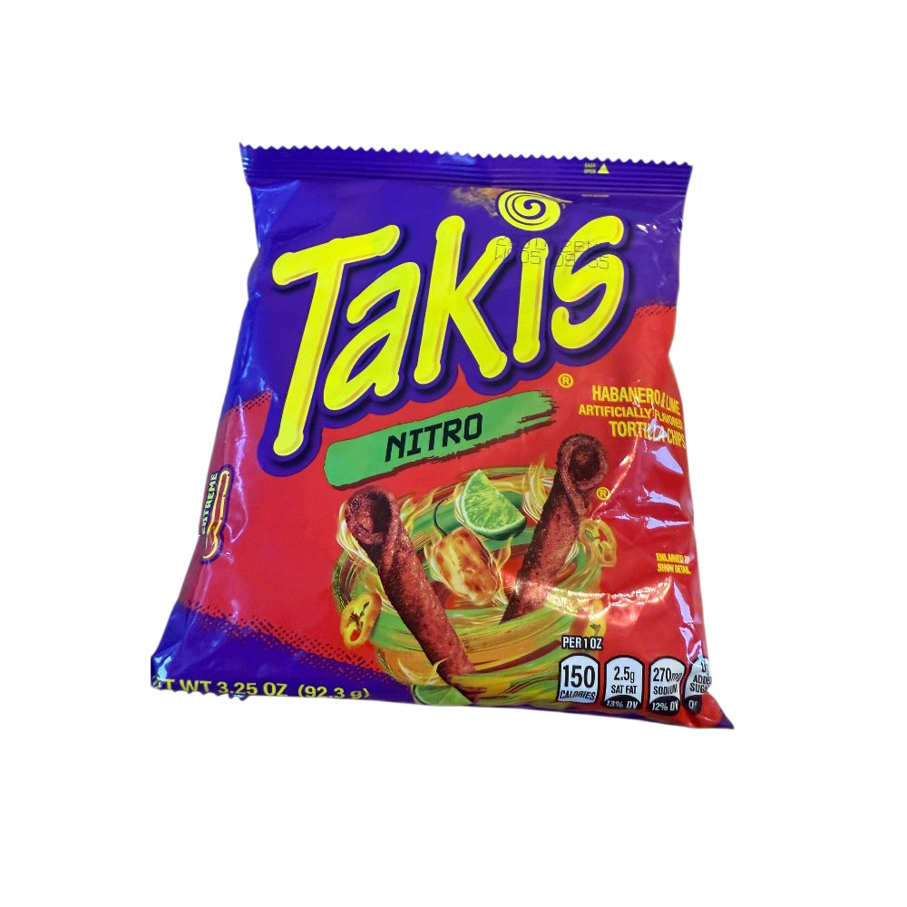 Takis Nitro -Habanero & Lime Tortilla Chips USA