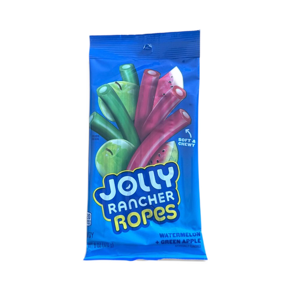 Jolly Rancher Ropes - Watermelon & Green Apple -USA