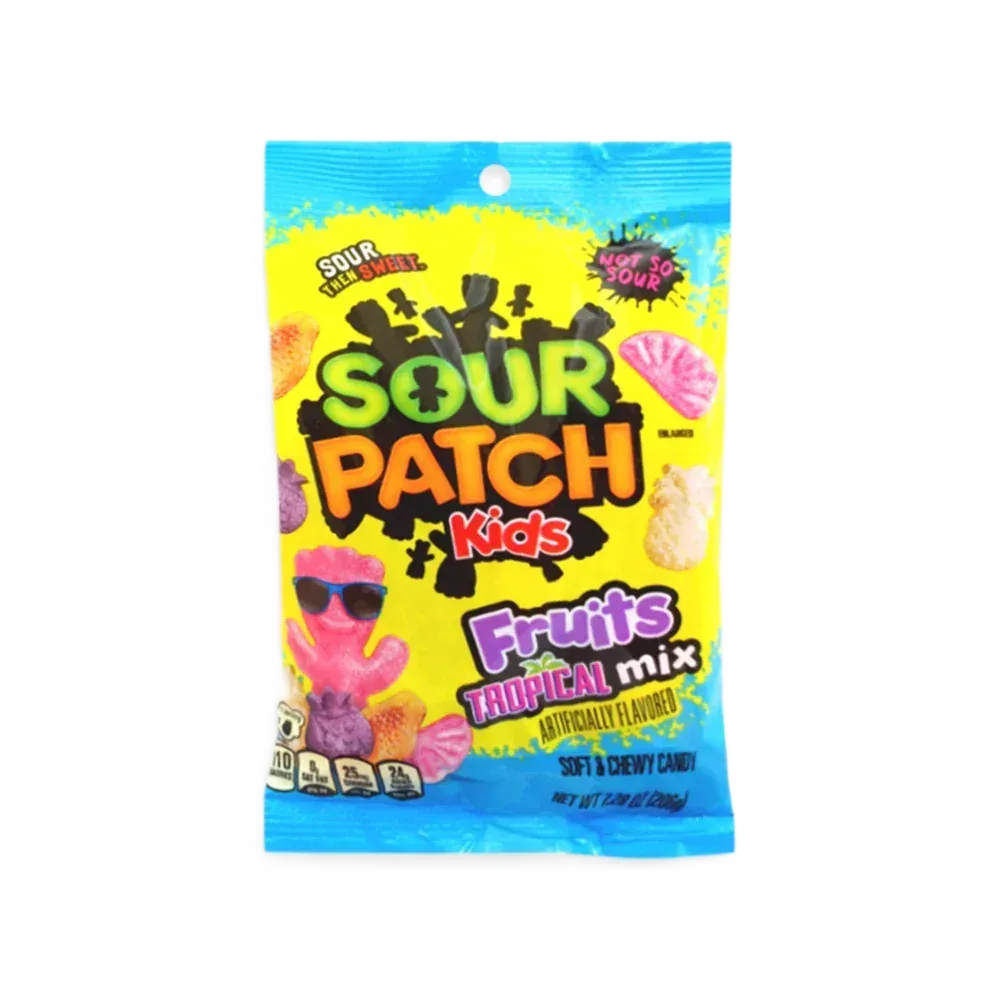 Sour Patch Kids Fruity Tropical Mix - USA 
