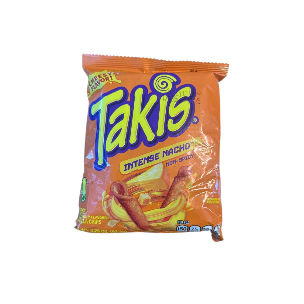 Takis Intense Nacho Cheese Tortilla Chips USA
