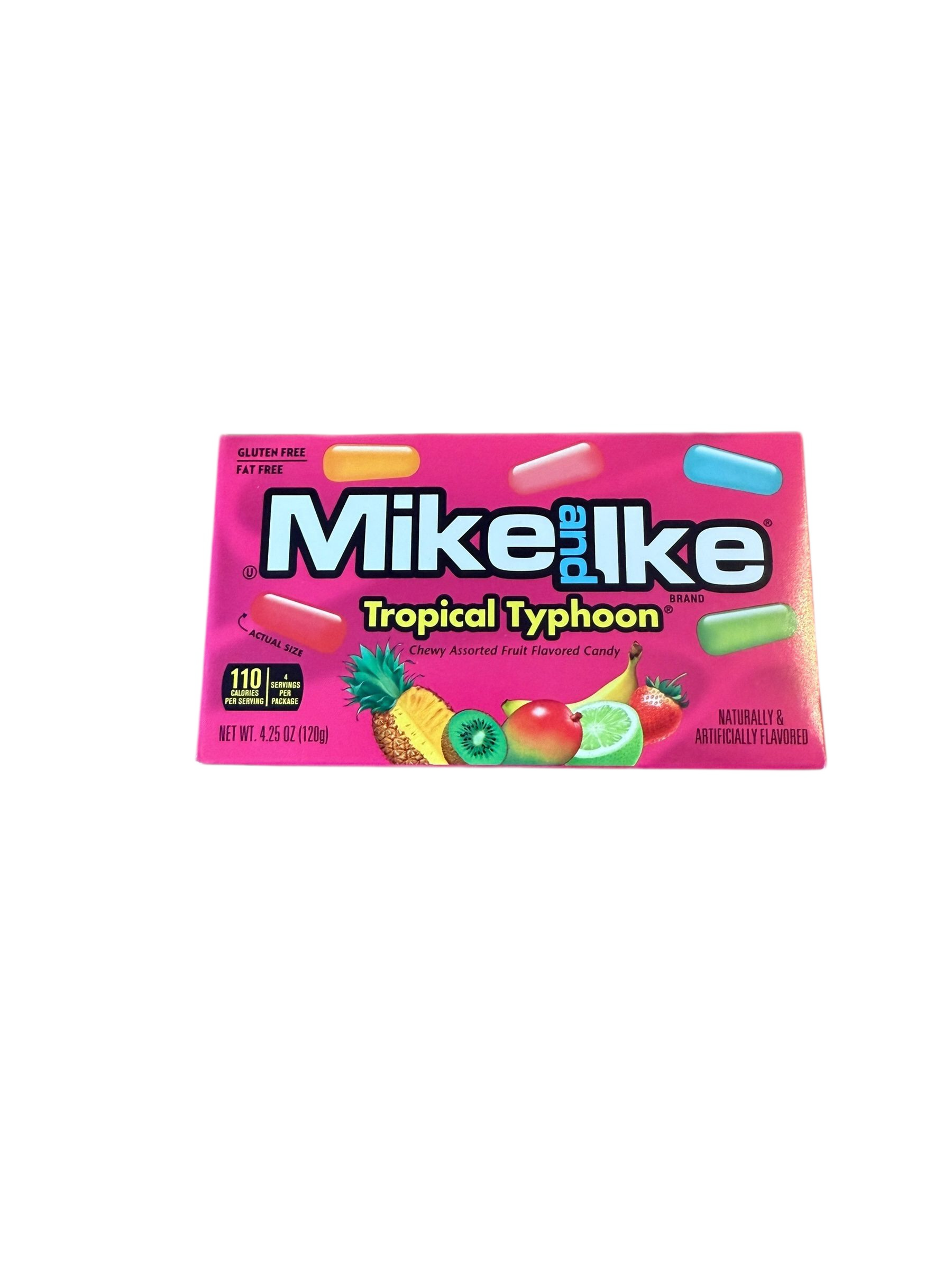 Mike & Ike Tropical Typhoon - Chewy Assorted Fruity Candy USA