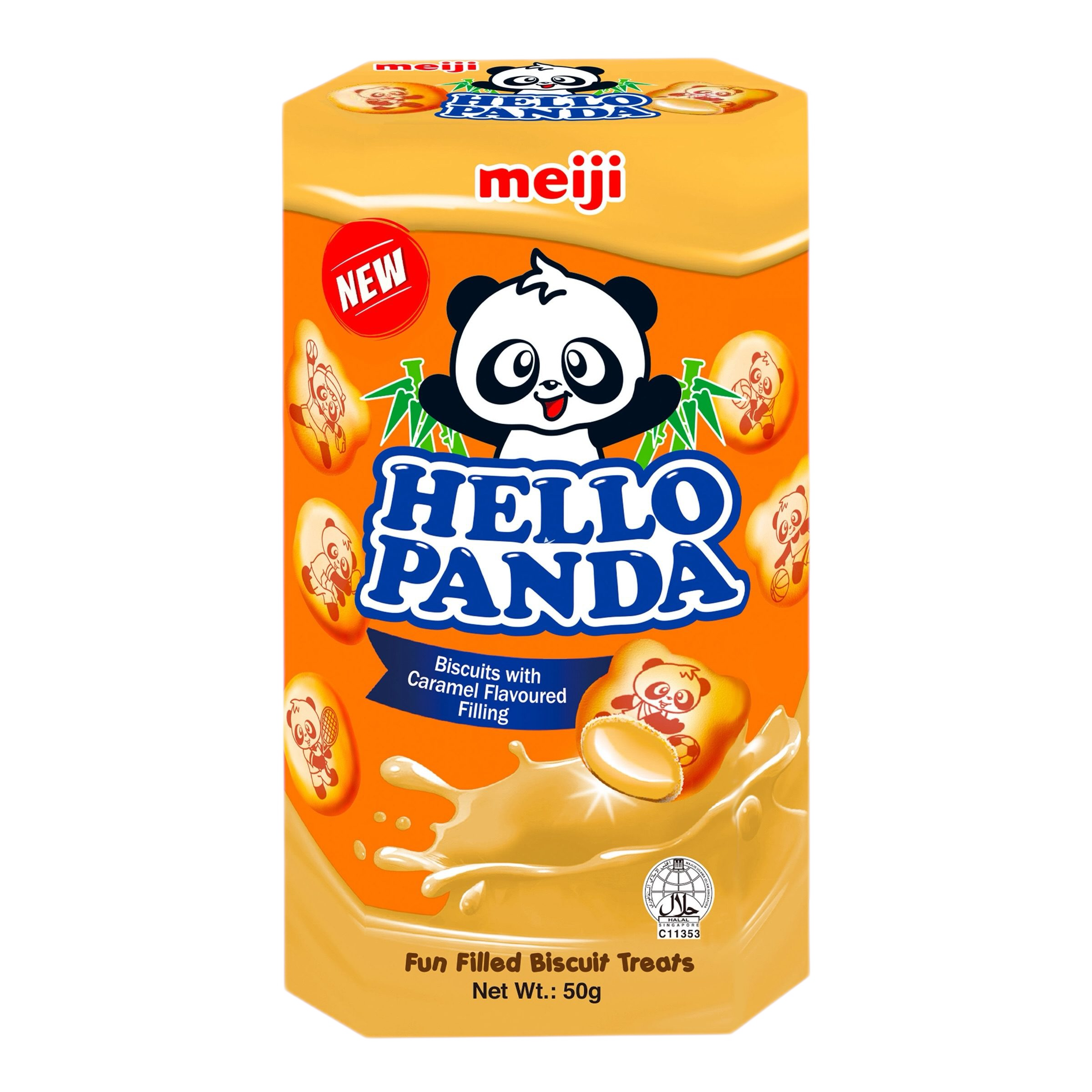 Hello Panda Caramel Filled Biscuits - Japan