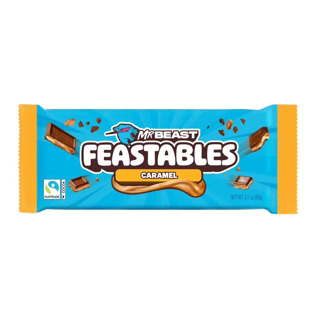 Mr Beast Feastable Caramel Bar - USA 