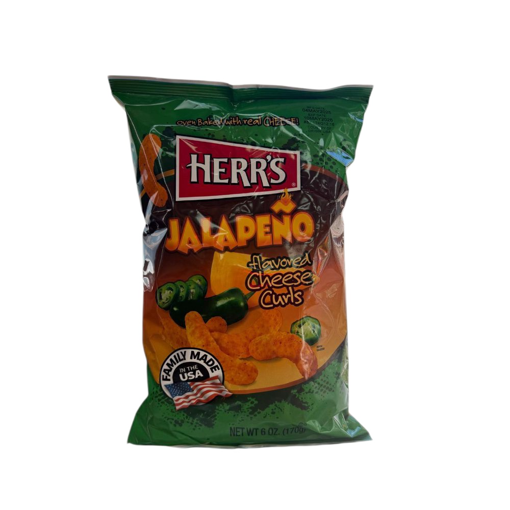 Herrs Jalapeno Cheese Curls - USA