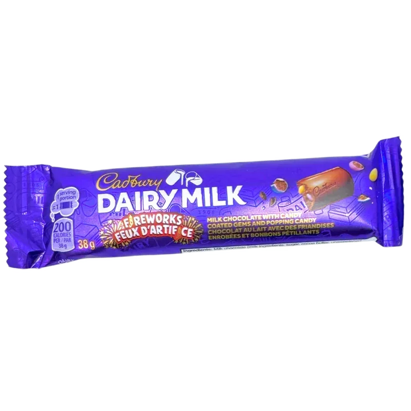  Cadbury Dairy Milk Fireworks Bar - Canada 