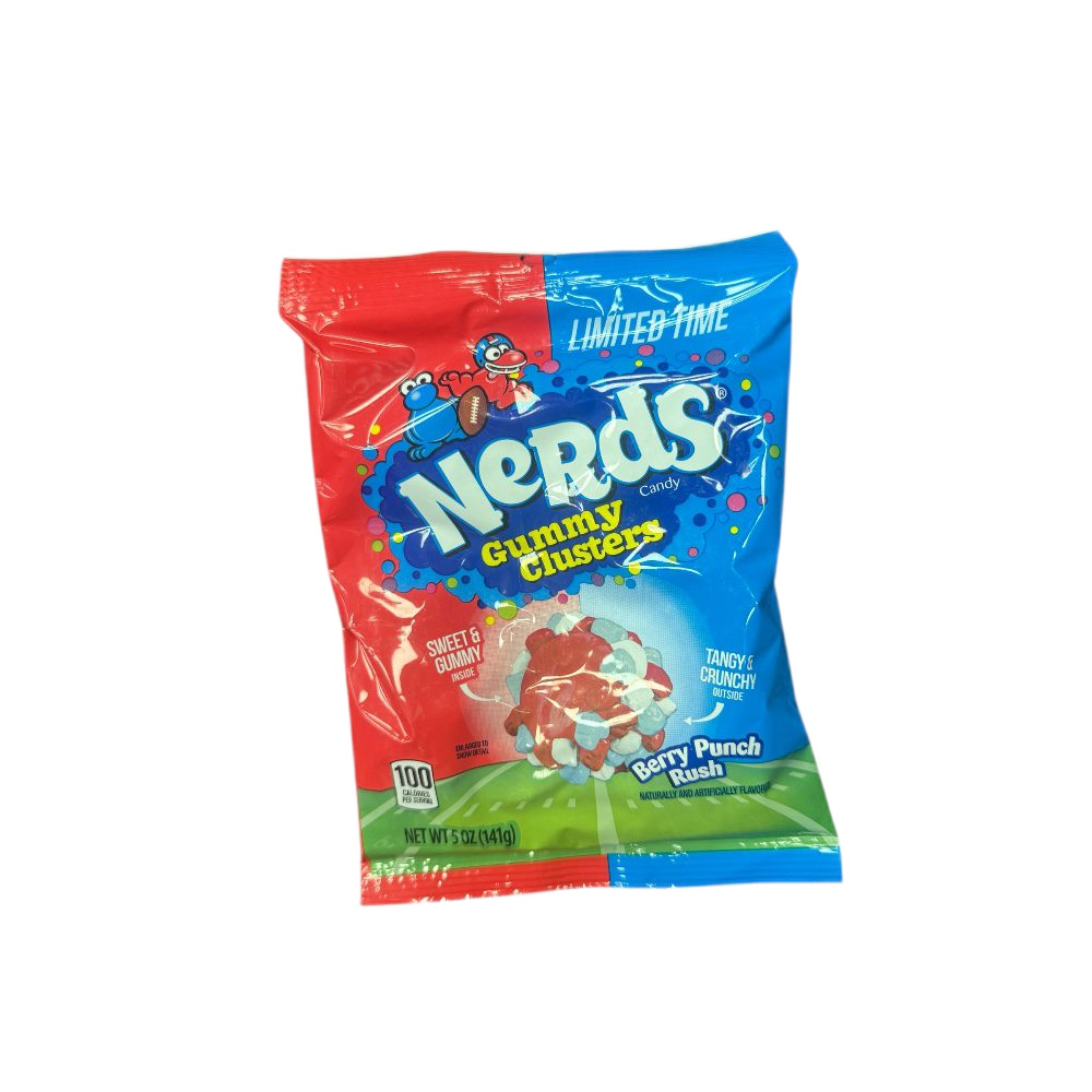 Nerds Gummy Clusters Berry Punch Rush Limited Edition - USA