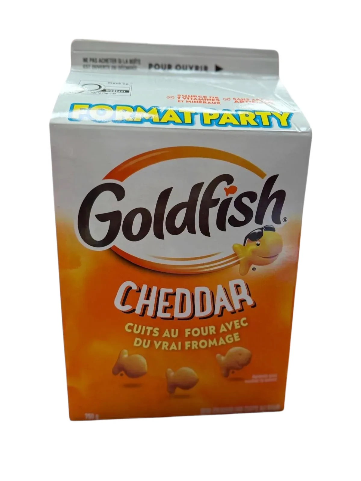 GoldFish Crackers Cheddar Flavour Party Size - Canada 