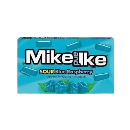 Mike & Ike Sour Blue Raspberry - Chewy Candy USA