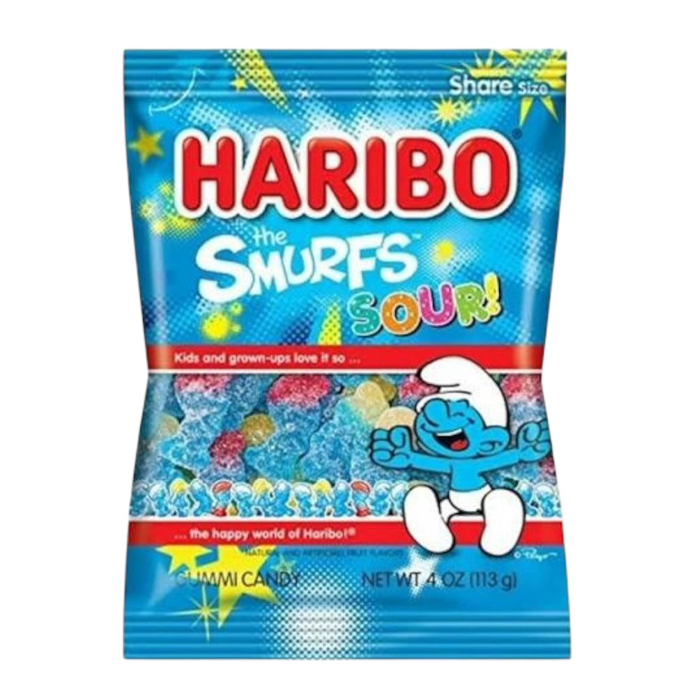 Haribo Smurfs Sour - USA
