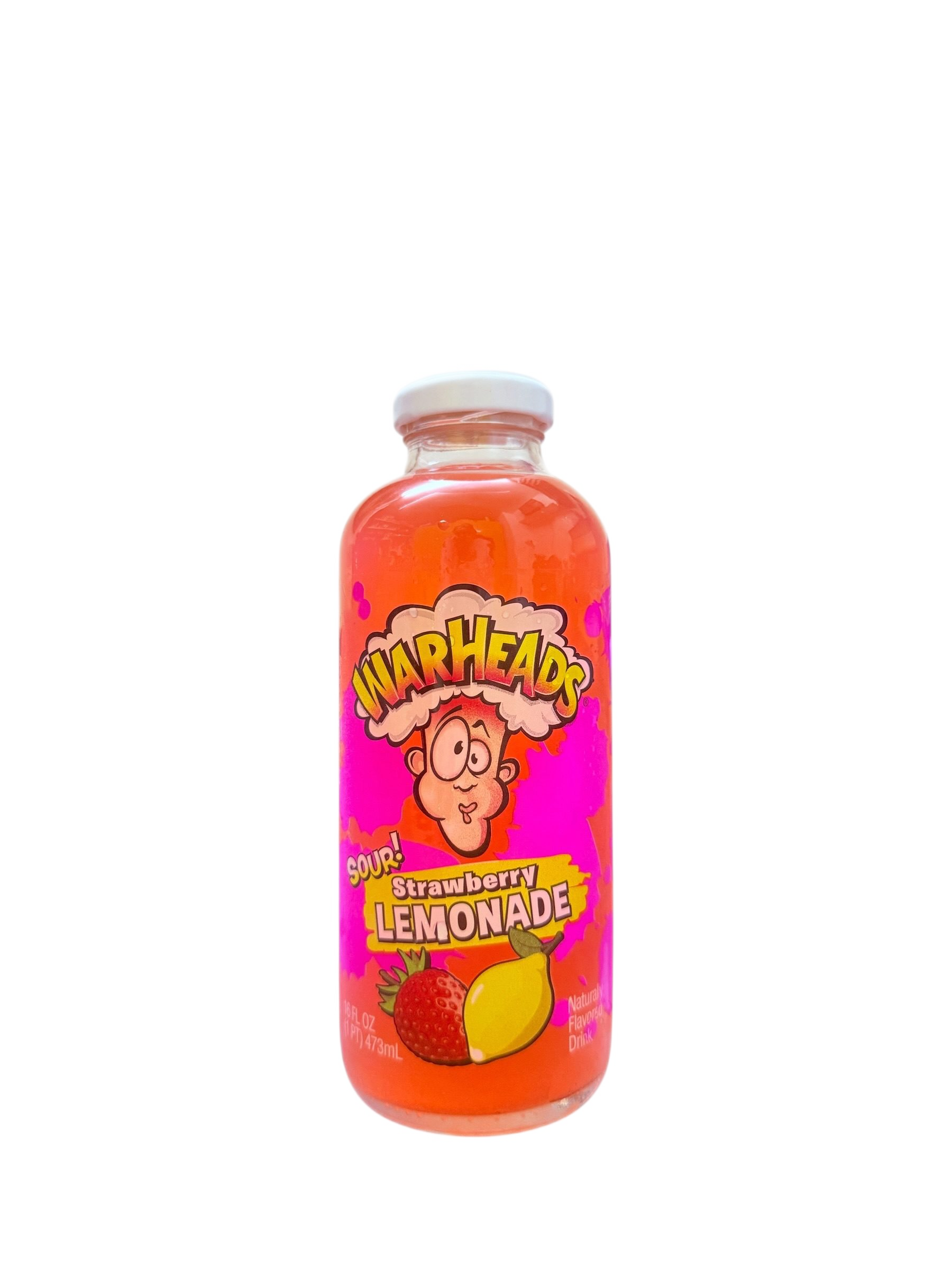 WarHeads Sour Strawberry Lemonade Juice - USA