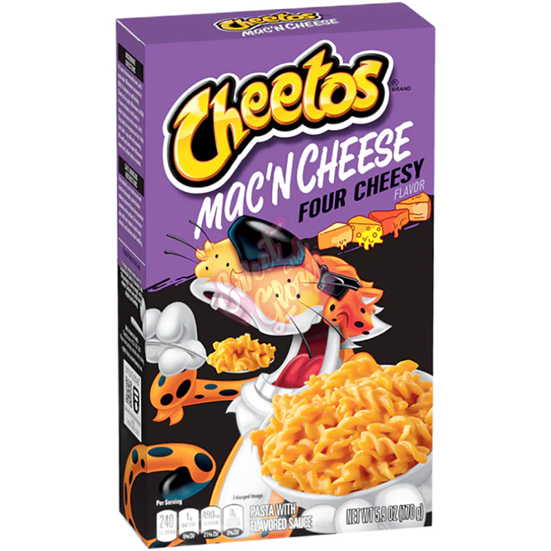 Cheetos Four Cheese Mac 'N' Cheese Box - USA