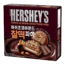 Hershey's Choco Almond Chaltteok Pies - Korea