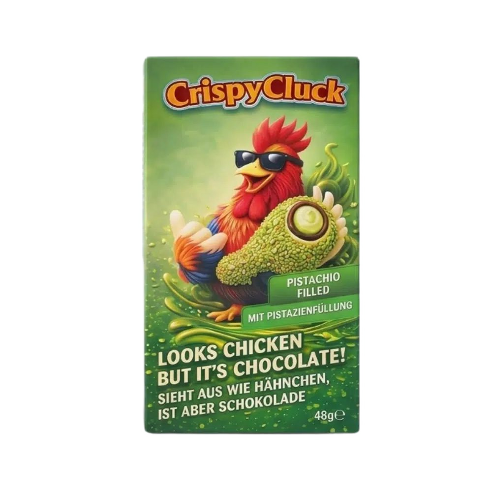 Crispy Cluck - Pistachio filled Chicken