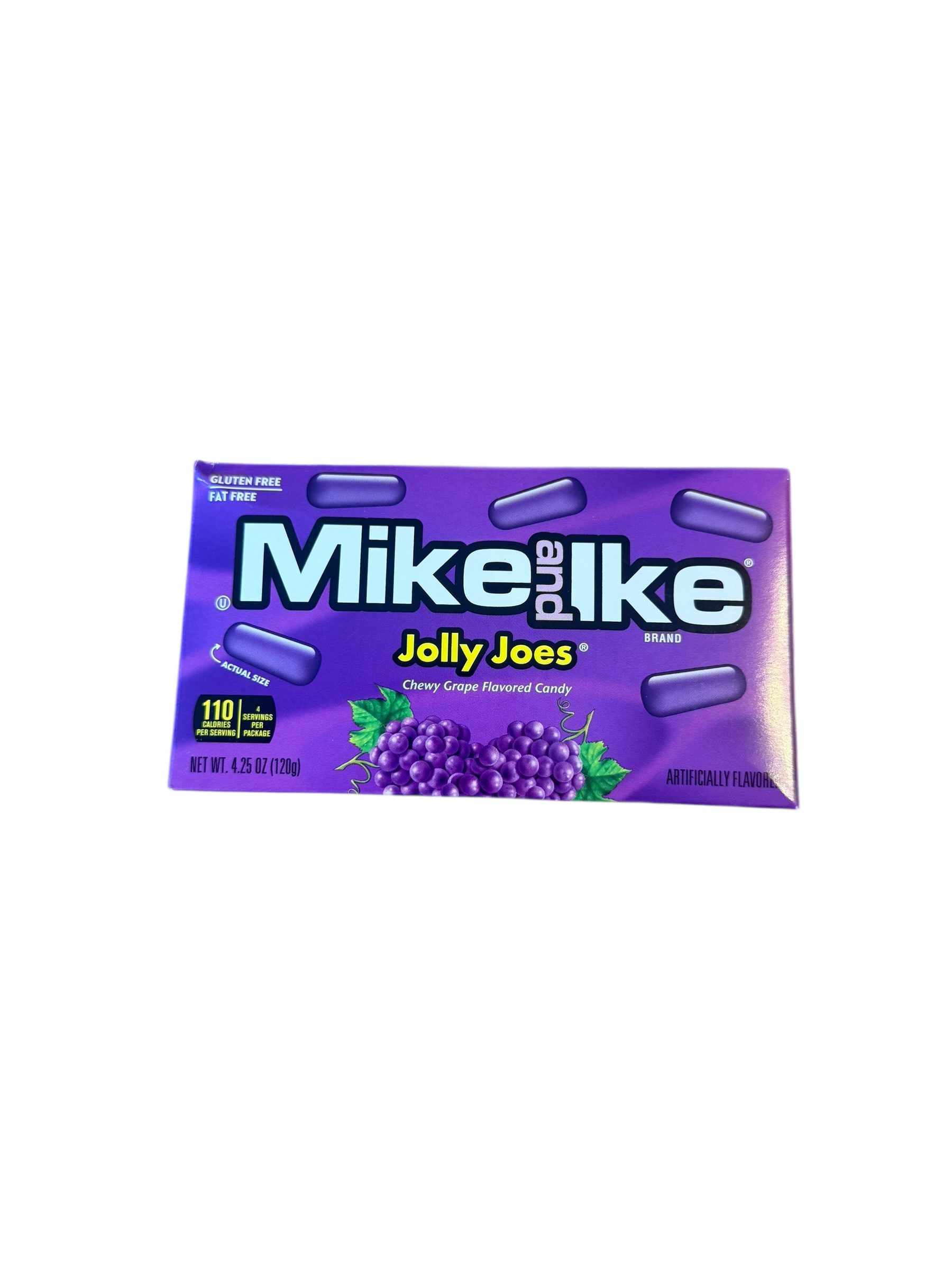 Mike & Ike Jolly Joes - Chewy Grape Candy USA