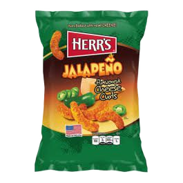 Herrs Jalapeño Cheese Curls - USA