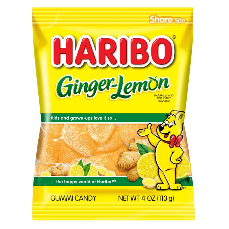Haribo Ginger Lemon - USA